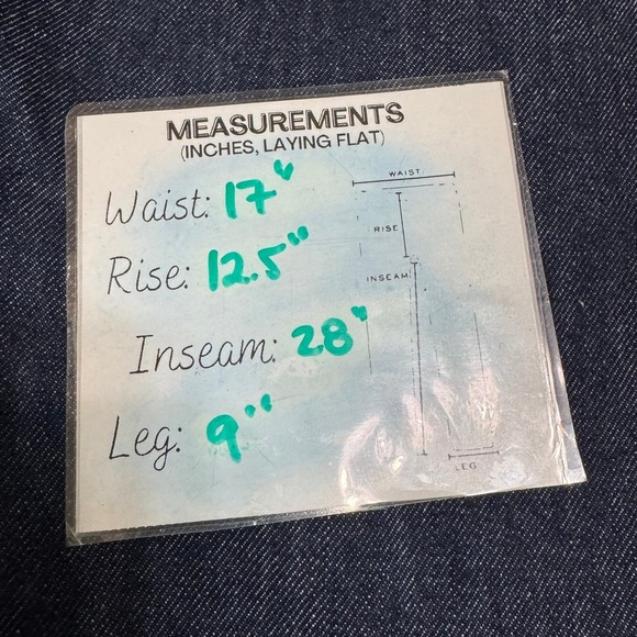 Banana Republic Smithfield Men's Dark Wash Denim Pleated Trousers Size 34 - Picture 7 of 7